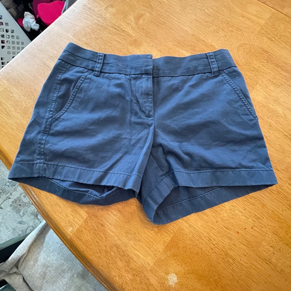 J Crew Chino shorts size 2 navy